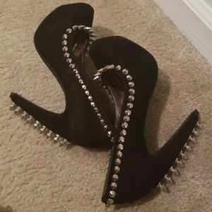 Jeffrey Campbell suede pumps